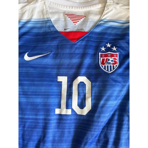 NIKE USA WOMENS SOCCER AWAY JERSEY Size L large 2015 - Picture 3 of 6